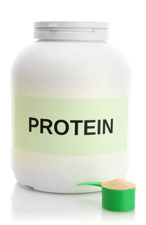 nutritional supplement for athletes in the form of protein