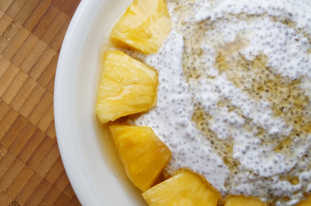 Chia Bananas Pudding